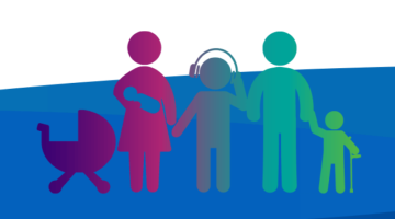 Family group pictogram